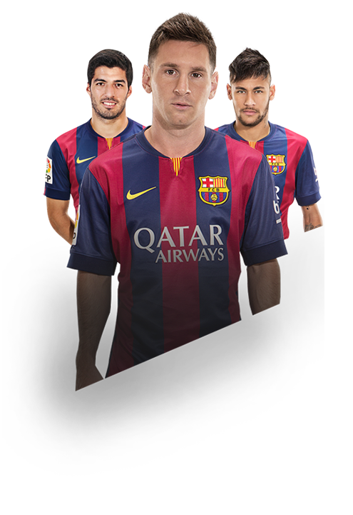 MSN - Messi, Suarez and Neymar