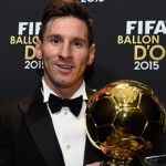 Lionel Messi wins the 2015 Ballon d’Or