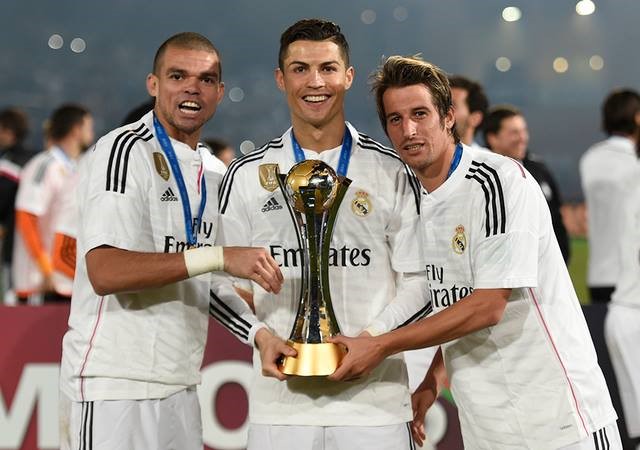 Ronaldo happy