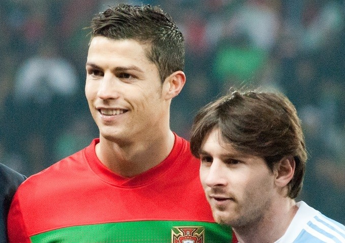 Ronaldo and messi